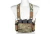 Kamizelka typu Chest Rig Pew Tactical CR03 Multicam